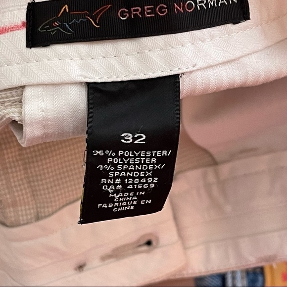 Greg Norman Golf Natural Performance Shorts Size 32 - Picture 5 of 7